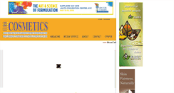 Desktop Screenshot of eurocosmetics-magazine.com